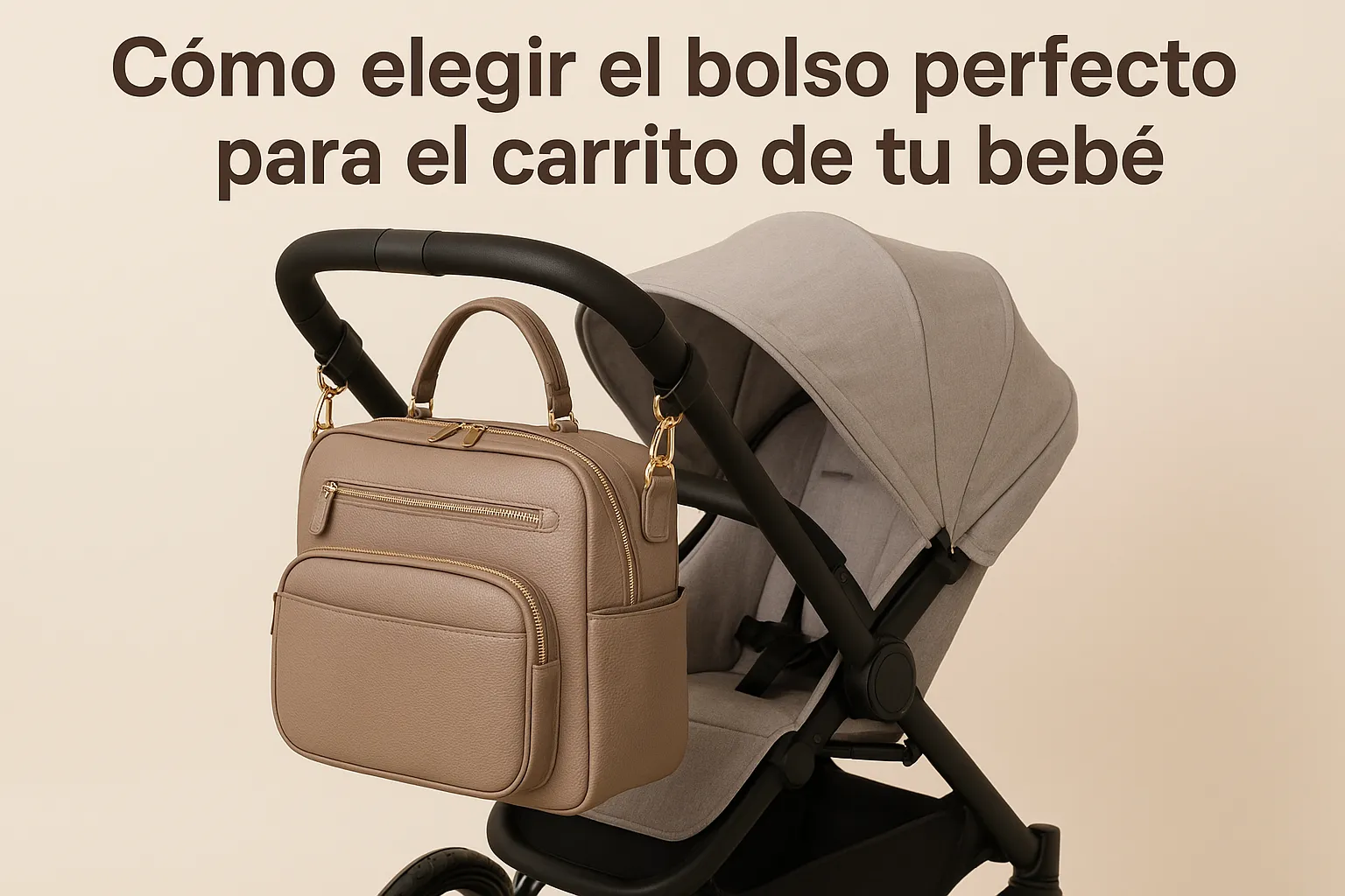 Cómo elegir el bolso perfecto para el carrito de tu bebé